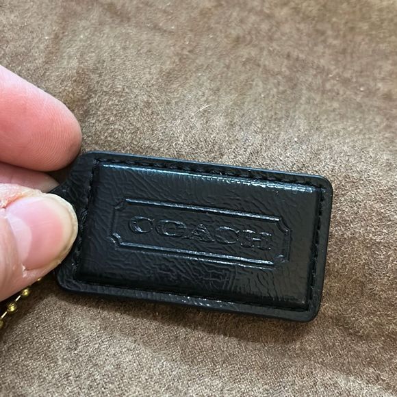 Coach Purple Snake Print Getaway Packable Travel Weekender Tote with Pouch. NWT - Picture 10 of 11